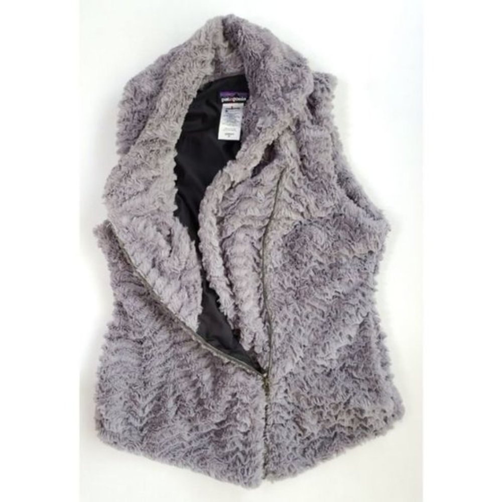 Patagonia Pelage Gray Fleece Vest